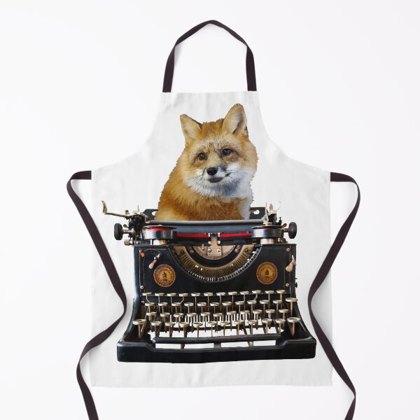 Item preview, Wild Fox - Typewriter Author Journalist designed and sold by Move-Art.