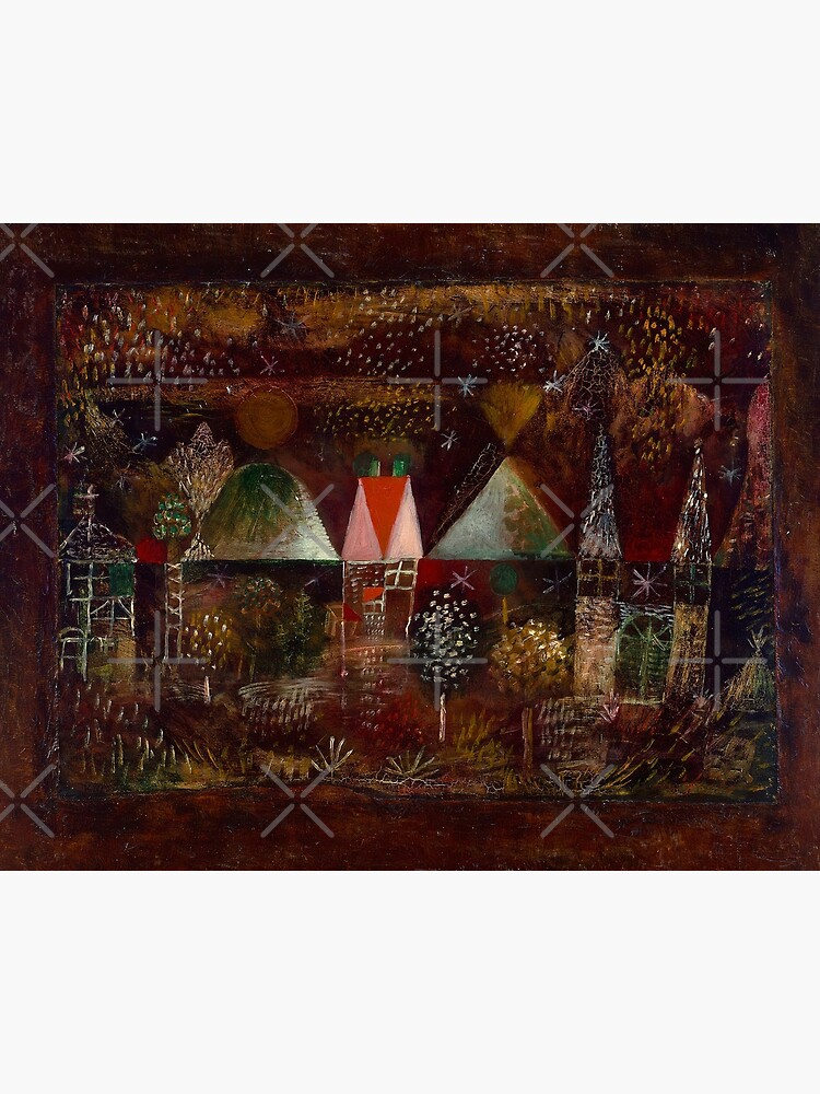 Night Feast, Paul Klee Art Board Print for Sale by LazyHatter