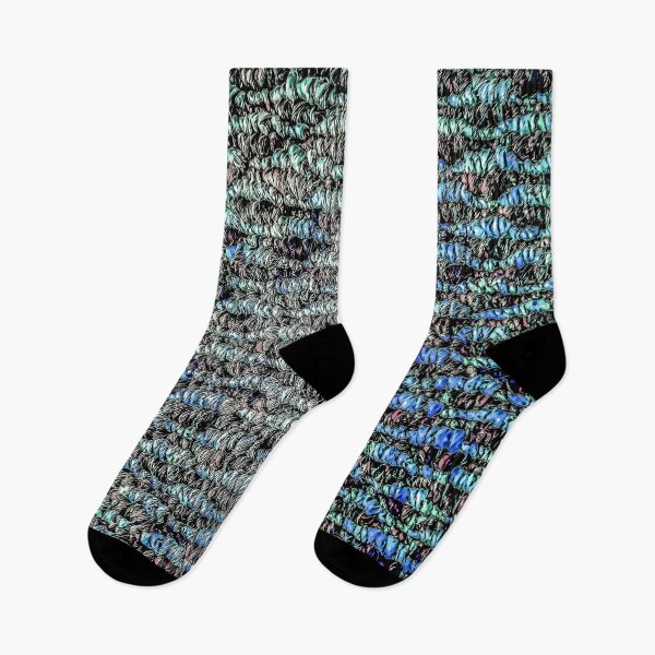 Item preview, Loop Pile Texture Blue designed and sold by Designs By YL.