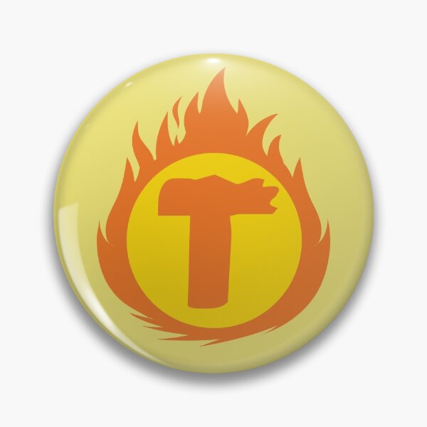 Item preview, Superhero Letter T. Fire Insignia designed and sold by mgulin.