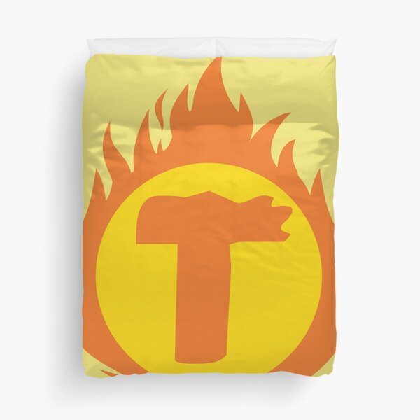 Item preview, Superhero Letter T. Fire Insignia designed and sold by mgulin.