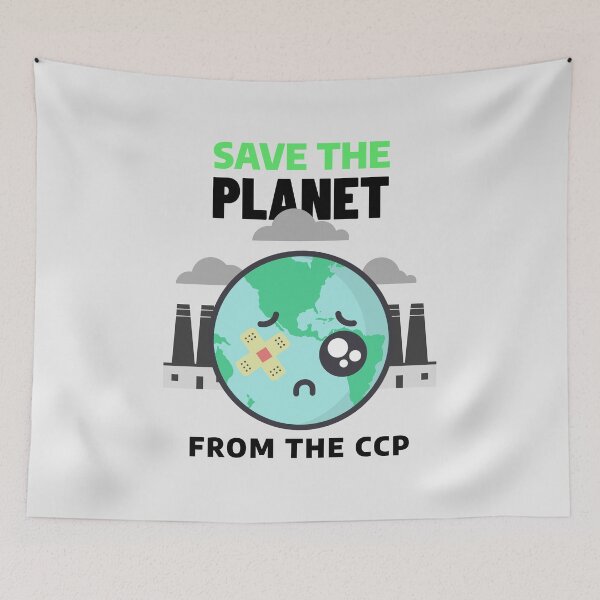 Item preview, Save the Planet from the CCP designed and sold by ReRevolution.