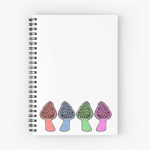 Item preview, Colourful Morel Mushrooms designed and sold by MonkeyJayDesign.