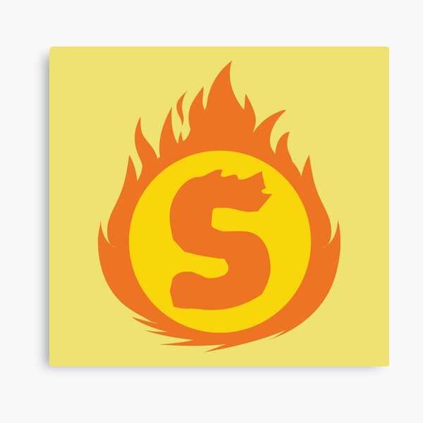 Item preview, Superhero Letter S. Fire Insignia designed and sold by mgulin.