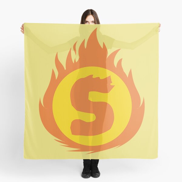 Item preview, Superhero Letter S. Fire Insignia designed and sold by mgulin.