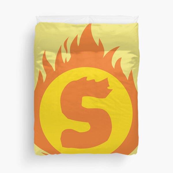 Item preview, Superhero Letter S. Fire Insignia designed and sold by mgulin.