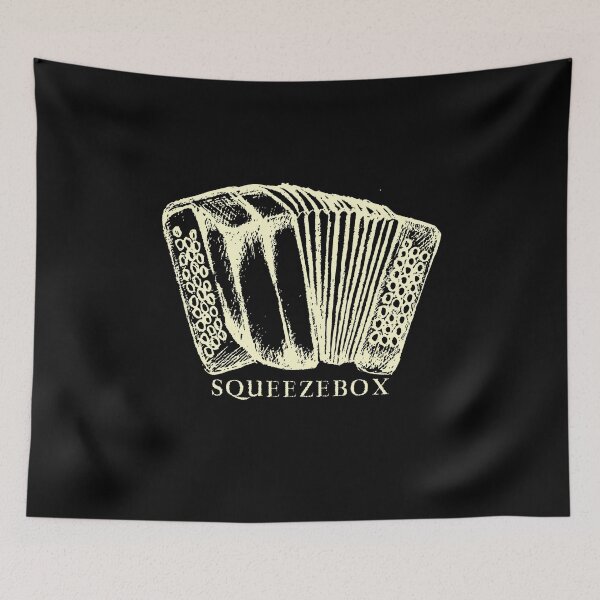 Item preview, Squeezebox Accordion Classic Creme Design designed and sold by Eleven-K.