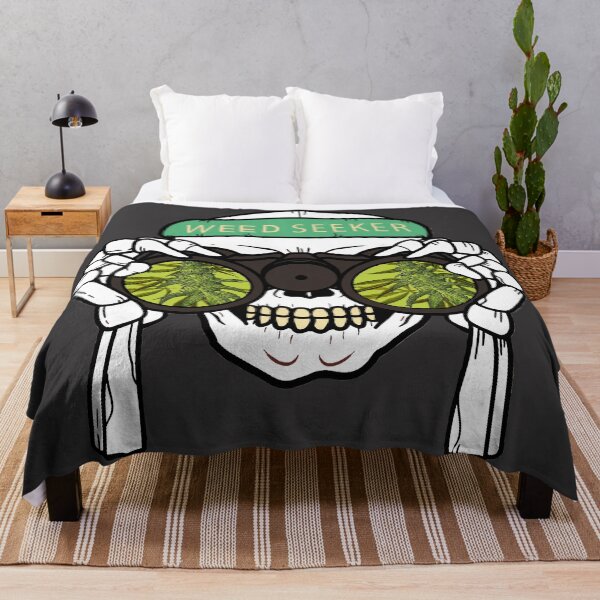 Item preview, Weed seeker Skull #4 designed and sold by Hypnotees.
