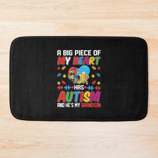 Item preview, A Big Piece Of My Heart Has Autism And He's My Grandson | Gift Idea | Gift For Grandma | Gift For Daughter | Gift For Nieces designed and sold by LanPhan.