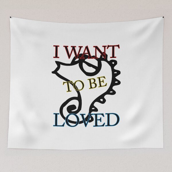 Item preview, I want to be loved designed and sold by Jozef Bloks.