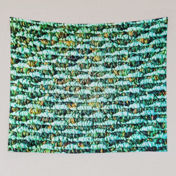 Item preview, Loop Pile Texture Green designed and sold by Designs By YL.