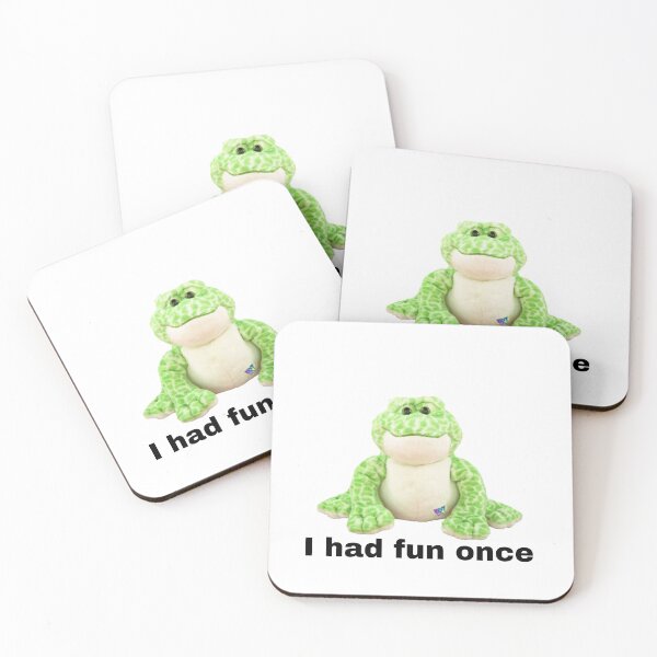 Item preview, Webkinz frog I had fun once meme designed and sold by dyslsexyia.