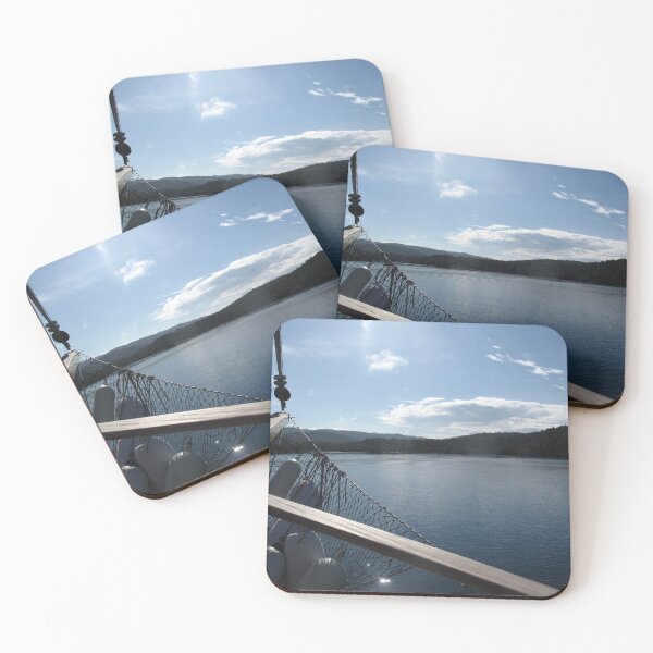 Item preview, Safely Moored Evening Sky designed and sold by FlowerCloud.