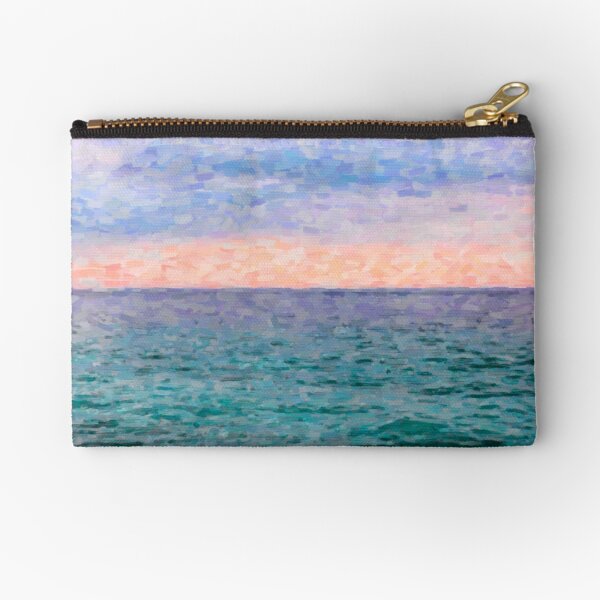 Morning Glory Zipper Pouch