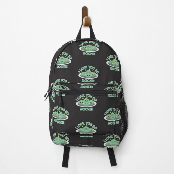 Item preview, Cute Kawaii Green Matcha Mochi Balls With Text I Love You So Mochi!! Design designed and sold by NightGleam.