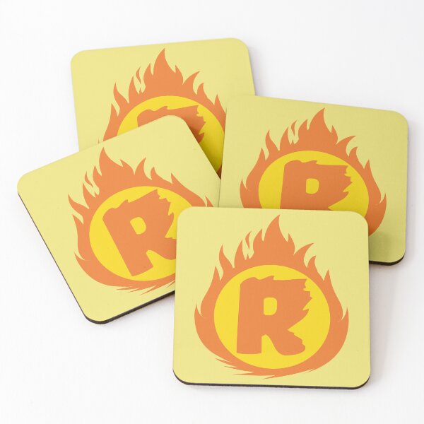 Item preview, Superhero Letter R. Fire Insignia designed and sold by mgulin.