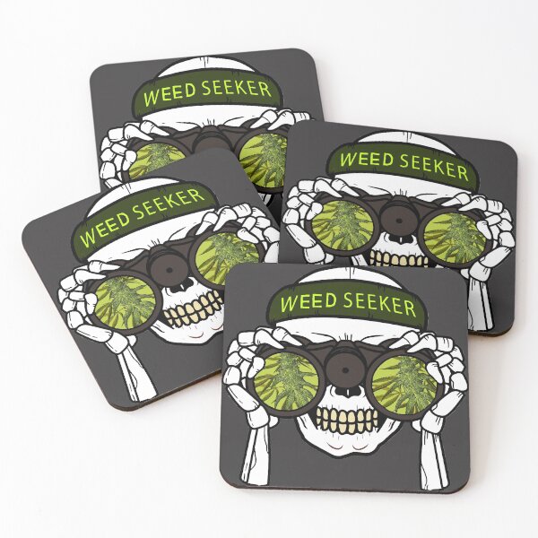 Item preview, Weed seeker Skull #6 designed and sold by Hypnotees.