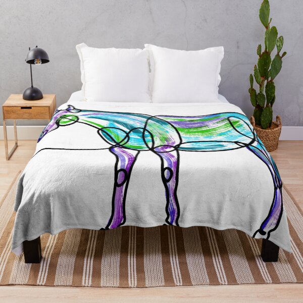 Item preview, Single Line Horse designed and sold by OryPhotography.