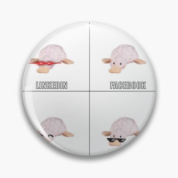 Item preview, Webkinz waddles tinder Instagram Facebook link in meme designed and sold by dyslsexyia.