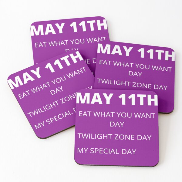 Item preview, Daily holidays - May 11th designed and sold by edwardtiptonart.