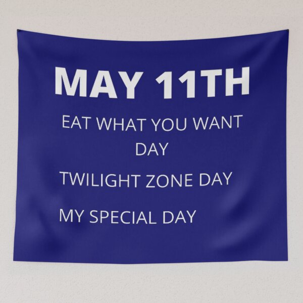 Item preview, Daily holidays - May 11th designed and sold by edwardtiptonart.