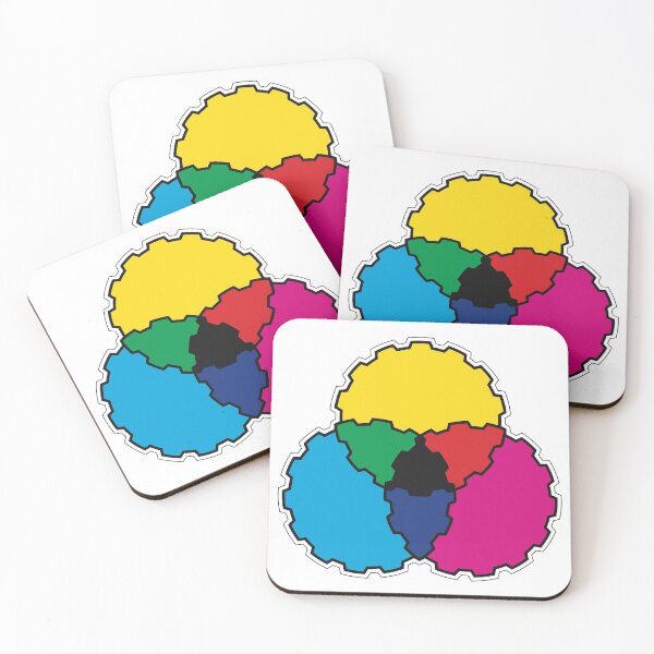 Item preview, Graphic CMYK Colour Theory Design designed and sold by iscaStudioArt.