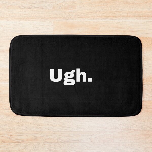 Item preview, Black and white text based T-shirt - Ugh. designed and sold by OffensiveTCG.