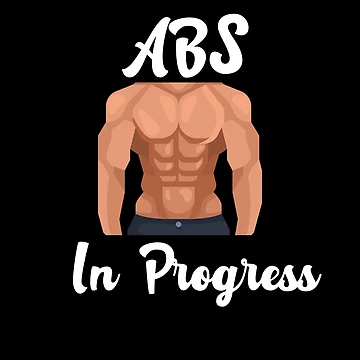 Artwork thumbnail, Abs In Progress text by Miaberzo