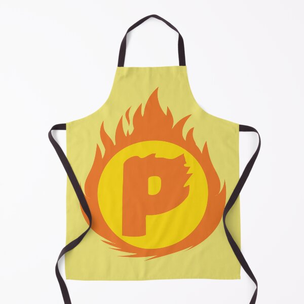 Item preview, Superhero Letter P. Fire Insignia designed and sold by mgulin.