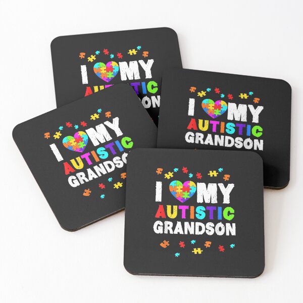 Item preview, I Love My Autictis Grandson | Gift Idea | Gift For Grandma | Gift For Daughter | Gift For Nieces designed and sold by LanPhan.