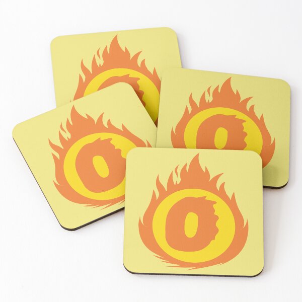 Item preview, Superhero Letter O. Fire Insignia designed and sold by mgulin.