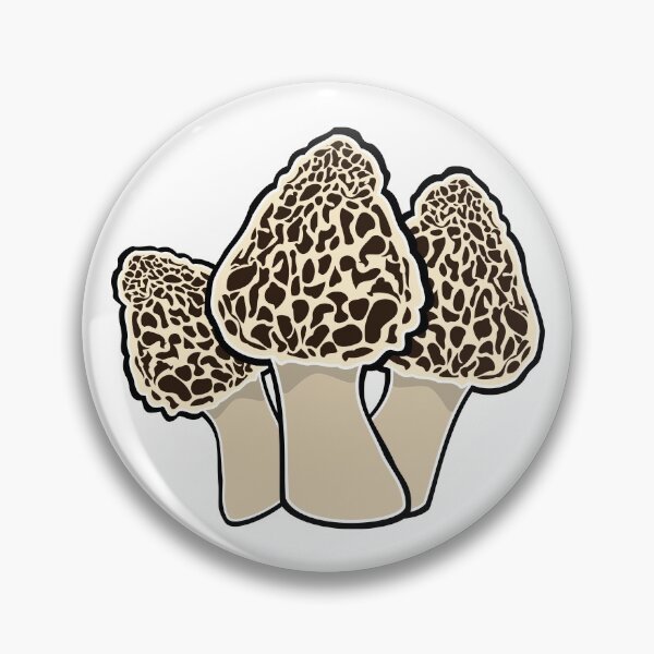 Item preview, A Trio of Morel Mushrooms designed and sold by MonkeyJayDesign.
