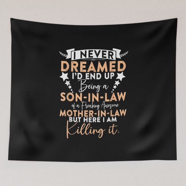 Item preview, Being The Son In Law Of A Freaking Awesome Mother In Law  | Gift For The Parent's Day | Gift For Mother | Gift For Son designed and sold by ThuyPhamStore.