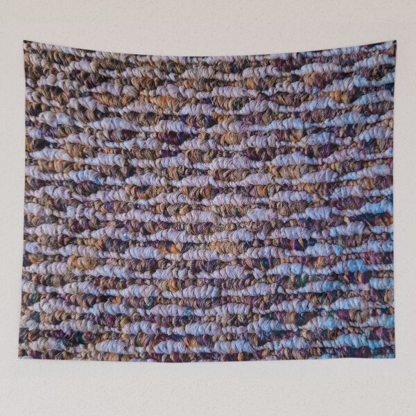 Item preview, Loop Pile Texture Purple designed and sold by Designs By YL.