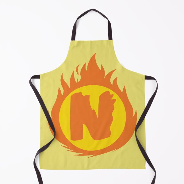 Item preview, Superhero Letter N. Fire Insignia designed and sold by mgulin.