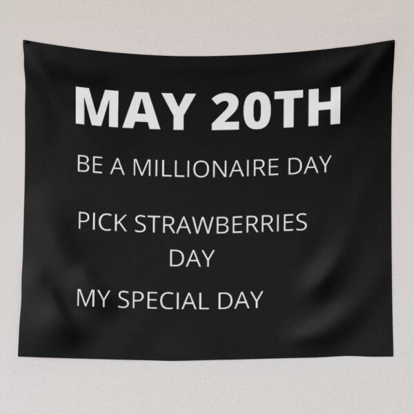 Item preview, Daily holidays - May 20th designed and sold by edwardtiptonart.