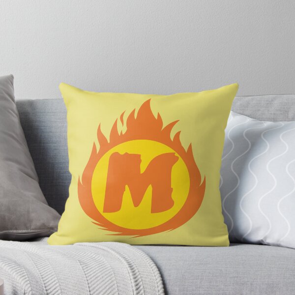 Item preview, Superhero Letter M. Fire Insignia designed and sold by mgulin.