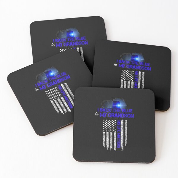 Item preview, Back Blue Apparel Police Grandson Matter | Gift Idea | Gift For Grandson  designed and sold by LanPhan.