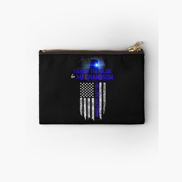 Item preview, Back Blue Apparel Police Grandson Matter | Gift Idea | Gift For Grandson  designed and sold by LanPhan.