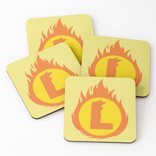 Item preview, Superhero Letter L. Fire Insignia designed and sold by mgulin.