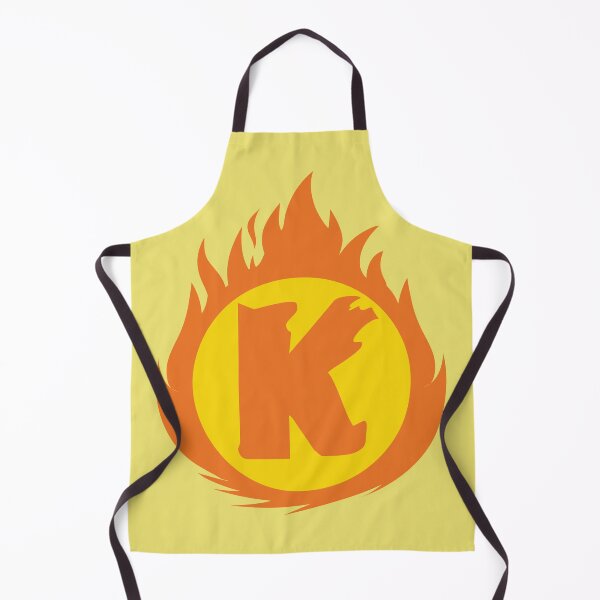 Item preview, Superhero Letter K. Fire Insignia designed and sold by mgulin.