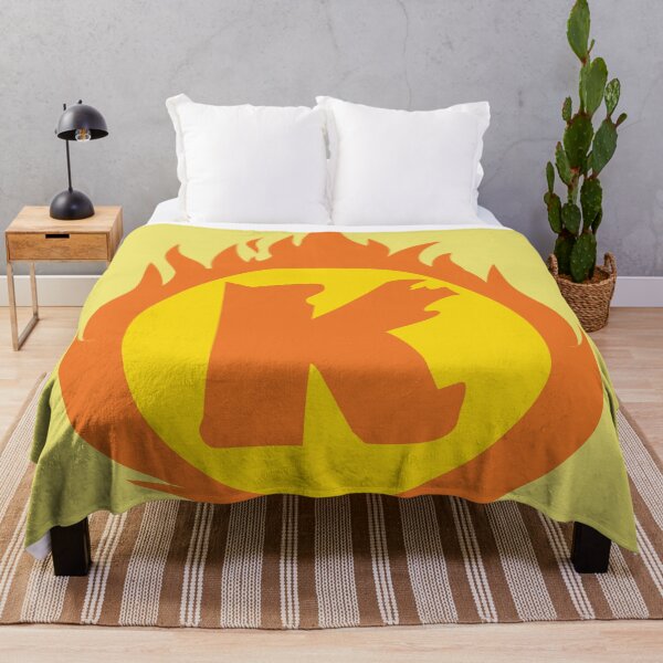 Item preview, Superhero Letter K. Fire Insignia designed and sold by mgulin.
