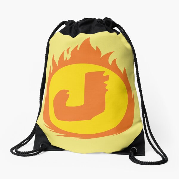 Item preview, Superhero Letter J. Fire Insignia designed and sold by mgulin.