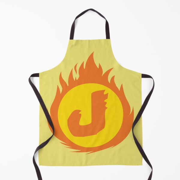 Item preview, Superhero Letter J. Fire Insignia designed and sold by mgulin.
