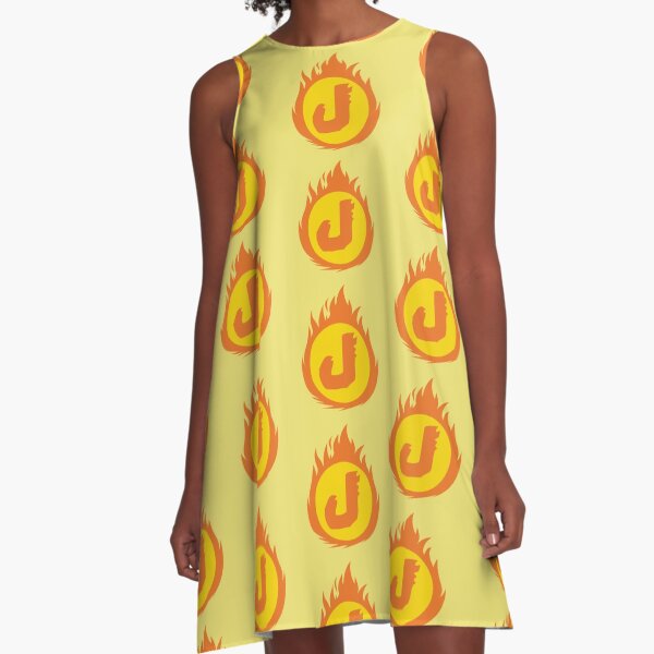 Item preview, Superhero Letter J. Fire Insignia designed and sold by mgulin.