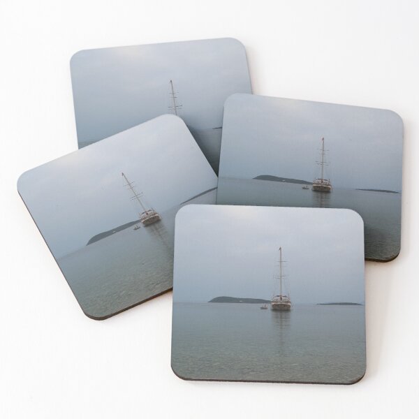 Item preview, Moored in a bay designed and sold by FlowerCloud.
