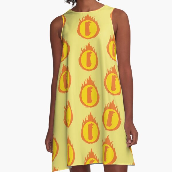 Item preview, Superhero Letter I. Fire Insignia designed and sold by mgulin.