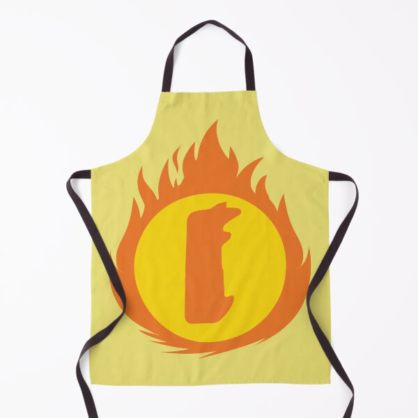 Item preview, Superhero Letter I. Fire Insignia designed and sold by mgulin.