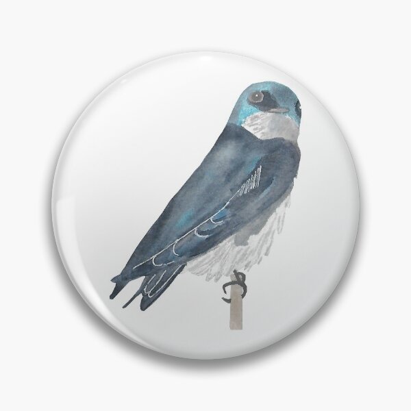 Item preview, Tree swallow designed and sold by Rozenn Artiste.