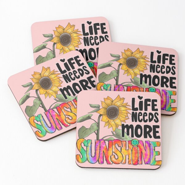 Item preview, Life needs more sunshine, Sunflower life, sunshine tie dye designed and sold by taby2you.